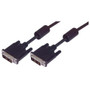 DVI-D Single Link LSZH Cable Male/Male w/ Ferrites, 10.0 ft