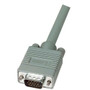 Premium SVGA Cable, HD15 Male / Male, Gray 10.0 ft