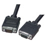 Premium SVGA Extension Cable, HD15 Male / Female, Black 25.0 ft