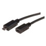 Premium USB Cable- Micro B Male/Female, 0.5m