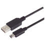LSZH USB Cable, Type A - Mini B 5 Position 0.3 Meters