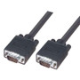 Standard Grade SVGA Cable, HD15 Male / Male, 1.0 ft