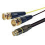 Assembled S-Video Cable, Male / Dual BNC Male, 7.5 ft