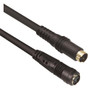 Molded S-Video Cable, Male / Female, 20.0 ft