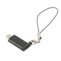 USB 2.0 micro B male to USB 2.0 type C female Data Adapter, 480 Mbps