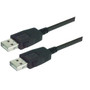 USB Cable Assembly, Latching A / Latching A 0.3m