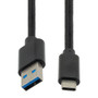 USB 3.0, AM/CM, Alum Shell, Support 5V/2A, 5Gbps, 3M Black Nylon Braid