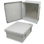 16x14x6 Inch UL® Listed Weatherproof NEMA 4X Enclosure with Blank Aluminum Mounting Plate