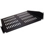 L-com Vented 19" Rackmount Shelf - 15" Depth - 2U
