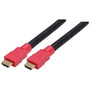 Plastic Armored HDMI  Cable with Ethernet, Male/Male  4.0M