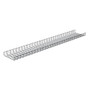 Wire Mesh Cable Tray 18"D x 4"H x 10ft. 4pk BLK