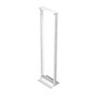 45U 2-Post Open Frame Server Rack RAL9003 -Signal White