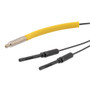 Fiber Optic Sensor Cable - 2M, Diffuse reflection, M4, high temp jacket, straight