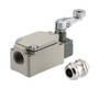 Dual Circuit Vertical Limit Switch with Roller Lever R38 mm, Rated for 5A @220 VAC