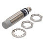 Inductive Proximity Sensor, cylindrical, M18 threaded, non-shielded, Ni-Cu alloy, NPN NO, sensing distance 16mm, 4-pin M12 connector