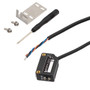 Photoelectric Sensor, Square PBT housing, L.on/D.on selectable, PNP NO, retro-reflection, Sensing distance 200cm, 2m 3-wire cable