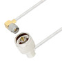 N Male Right Angle to SMA Male Right Angle Cable Assembly using LC085TB Coax, 2 FT