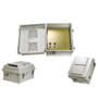 14x12x7 Inch Vented Enclosure with 802.3af compatible PoE Interface w/Cat 5 Surge Protection