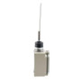Dual Circuit Vertical Limit Switch with Wobble Stick - Coil Spring with 1.2 mm Diameter Whisker Tip, Rated for 10A @250 VAC