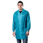 Smock,  Statshield,  Labcoat,  Knitted Cuffs,  Teal,  2XLarge (Built To Order Only)
