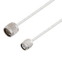 N Male to TNC Male Cable Assembly using LC141TB Coax, 1 FT