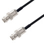 BNC Female to BNC Female Cable Assembly using LC085TBJ Coax, 2 FT