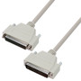 Deluxe Molded D-Sub Cable, DB50 Male / Female, 1.0 ft