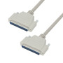 Reversible Hardware Molded D-Sub Cable, DB37 Male / Male, 2.5 ft
