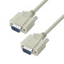 Reversible Hardware Molded D-Sub Cable, DB9 Male / Male, 25.0 ft