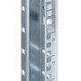 42U Server Rack Cabinet (White), 1000mm depth, Glass Front Door and Perf. rear french doors, fan compatible top
