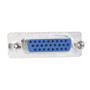 Deluxe Molded D-Sub Cable, HD26 Male / Female, 10.0 ft