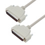 Deluxe Molded D-Sub Cable, HD78 Male/Male, 1 ft