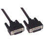 LSZH D-Sub Cable, DB15 Male / DB15 Male, 50.0 ft