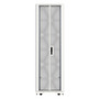 42U Server Rack Cabinet (White), 1200mm depth, Perf. Front Door and rear french doors, cable mgt. top