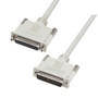 Premium Molded D-Sub Cable, DB25 Male / Female, 2.5 ft