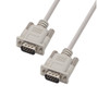 Premium Molded D-Sub Cable, DB9 Male / Male, 50.0 ft