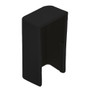 Raceway End Cap, 14x21mm, Black