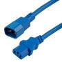 Heavy Duty CPU / PDU Power Cord - C14 to C13 - 15 Amp - 6 FT - Blue