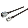 RP-BNC Plug to N-Male, Pigtail 2 ft 195-Series