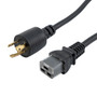 Nema L6-20P to C19 Power Cord, 20A, 250V - 3ft