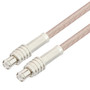 MCX Plug to MCX Plug Cable Assembly using RG-316 Coax, 2 FT