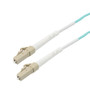 LC/LC 10GB Laser Optimized Multimode Simplex Fiber Patch Cable, LSZH, OM3, 3 Meter
