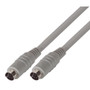 Molded Cable, Mini DIN 6 Male / Male, 20.0 ft