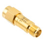 6 dB Fixed Attenuator SMA Male (Plug) to SMA Female (Jack) DC to 12 GHz Rated to 2 Watts, Brass Body, 1.35:1 VSWR