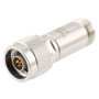 4 dB Fixed Attenuator N Male (Plug) to N Female (Jack) DC to 12 GHz Rated to 2 Watts, Brass Body, 1.35:1 VSWR