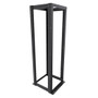 23 inch width, 4-Post Open Rack 45U Threaded