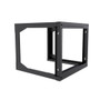 23 inch width, Open Wall Rack 9U with 24" Depth