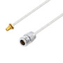 N Female to SMA Female Bulkhead Cable Assembly using LC141TB Coax, 2 FT