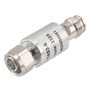 10W/6 dB RF Fixed Attenuator, 2.2-5 Male to 2.2-5 Female Brass Body DC to 6 GHz