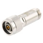 10 dB Fixed Attenuator N Male (Plug) to N Female (Jack) DC to 12 GHz Rated to 2 Watts, Brass Body, 1.35:1 VSWR